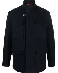 Fay Utility-Jacke mit Taillenzug Blau