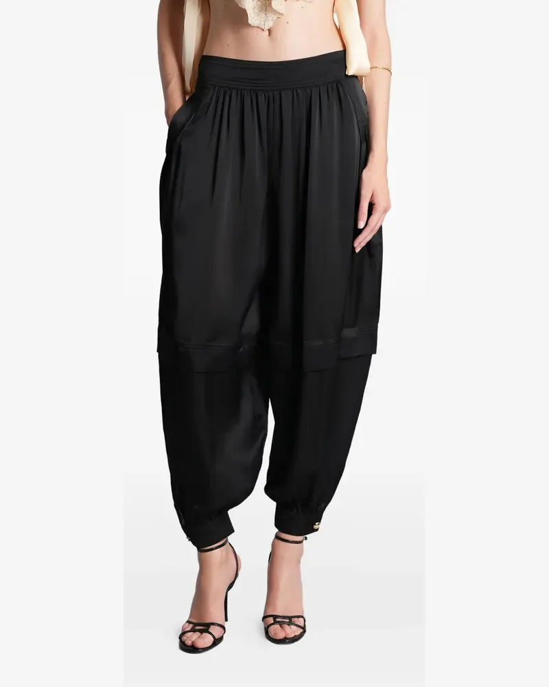 Zimmermann Hose mit Nahtdetail - Schwarz Schwarz