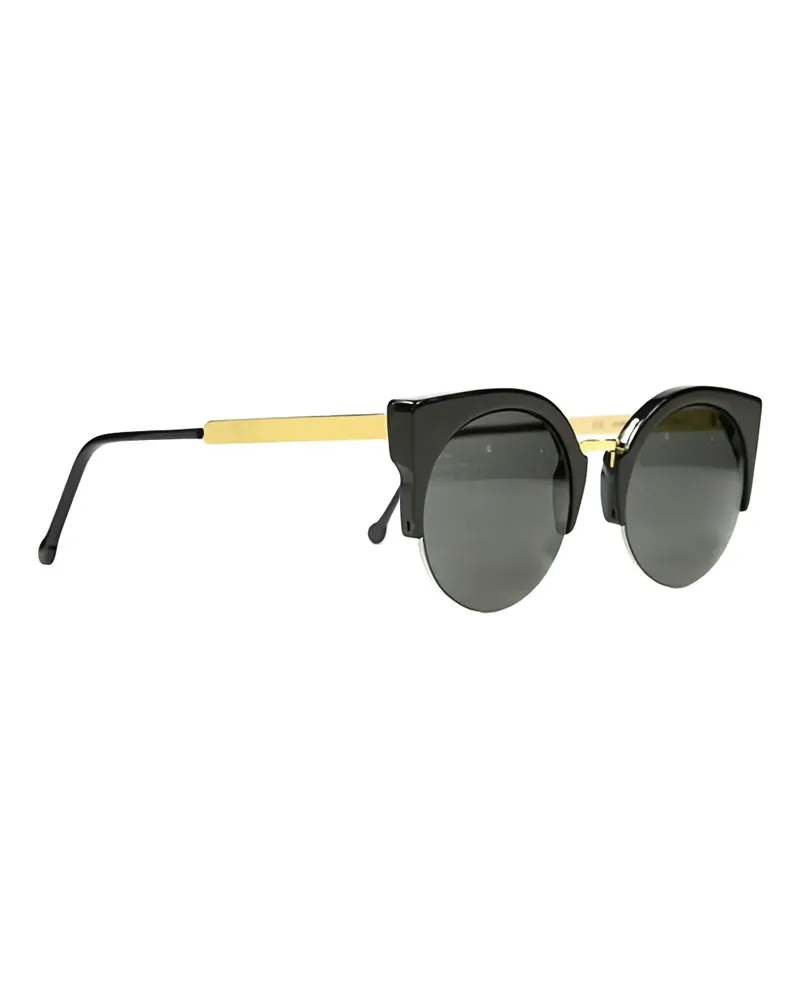 RETROSUPERFUTURE Lucia Francis Sonnenbrille - Schwarz Schwarz