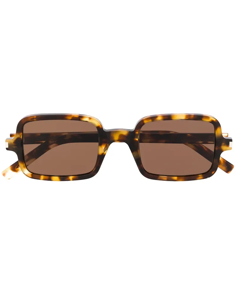 Saint Laurent Sonnenbrille in Schildpattoptik - Braun Braun
