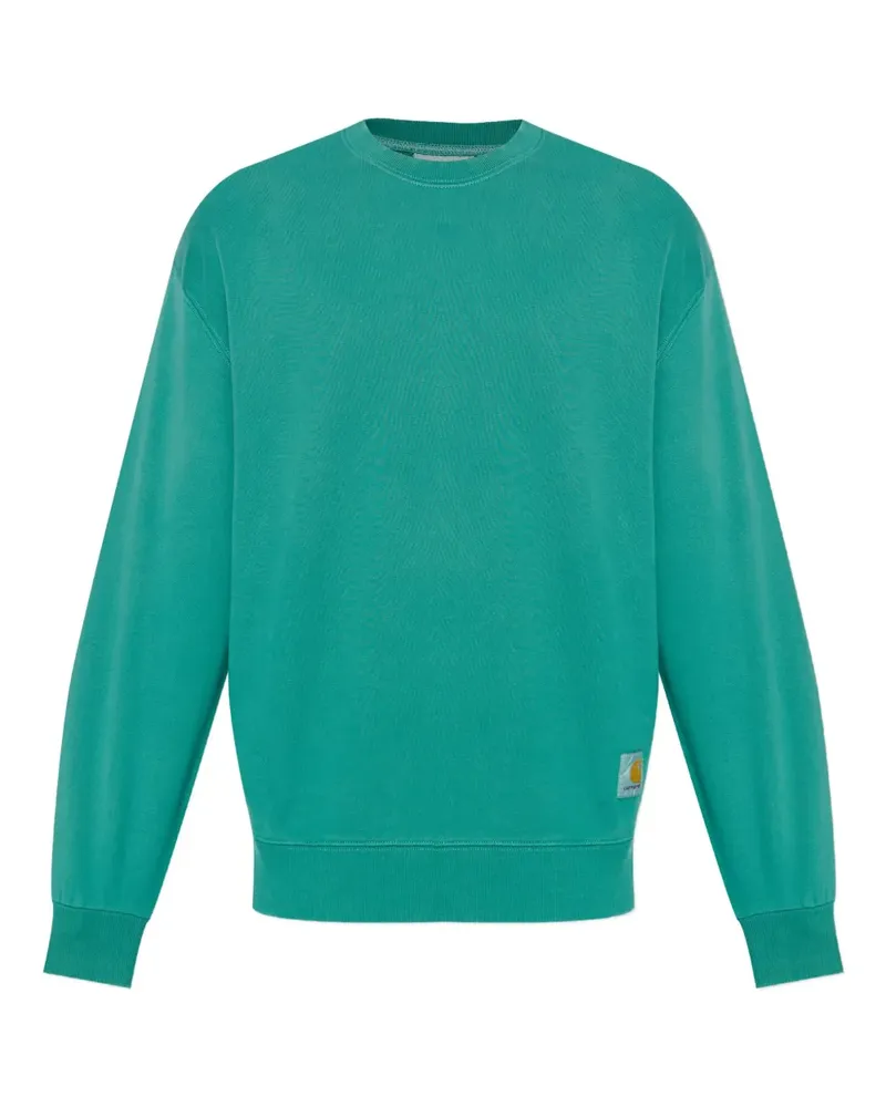Carhartt WIP Hudson Sweatshirt mit Logo - Grün Grün