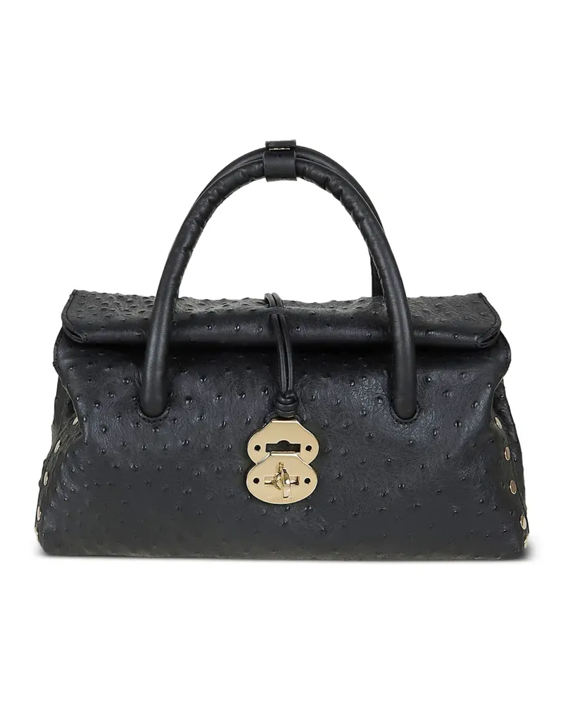 Zanellato Dotta Tote Bag - Schwarz Schwarz