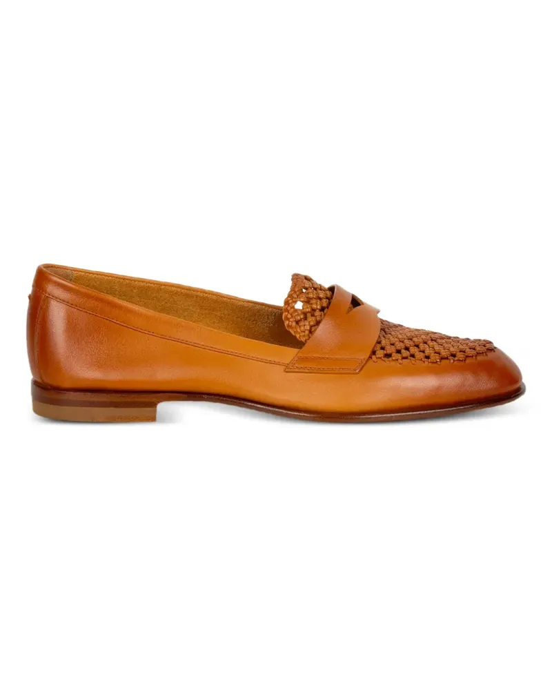 Santoni Braune Loafer Braun