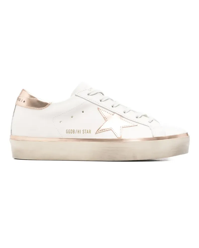 Golden Goose star leather sneakers - Weiß Weiß