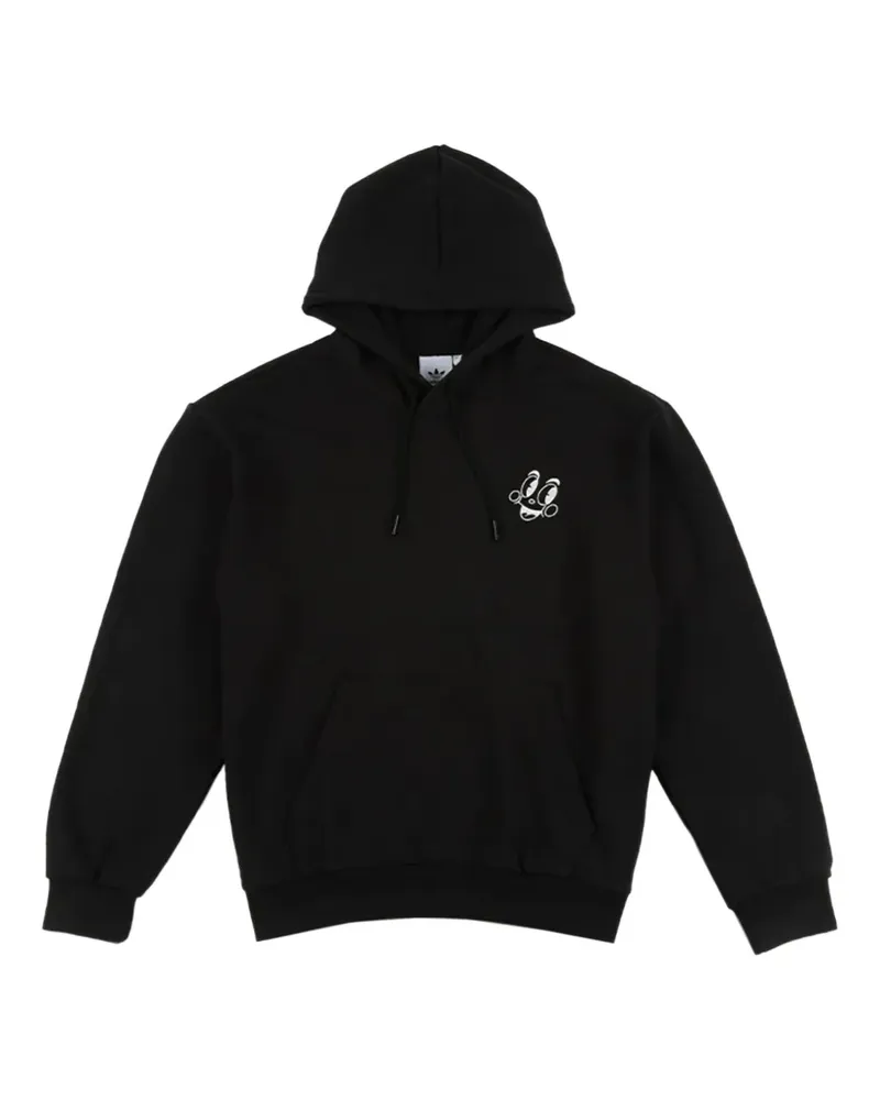 adidas Hoodie mit grafischem Print - Schwarz Schwarz