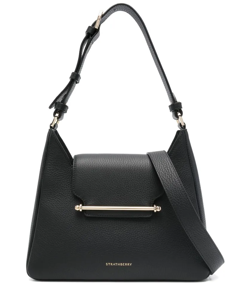 Strathberry Multrees Hobo Schultertasche - Schwarz Schwarz