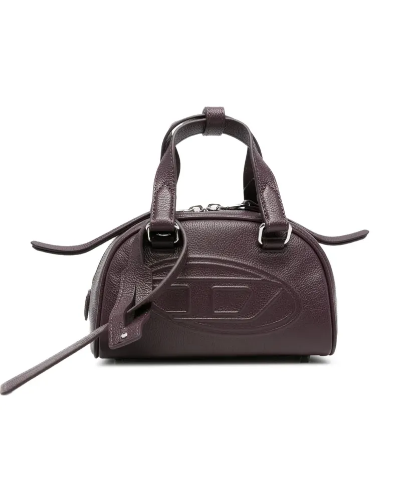Diesel 1DR Mini-Tasche aus Leder - Violett Violett