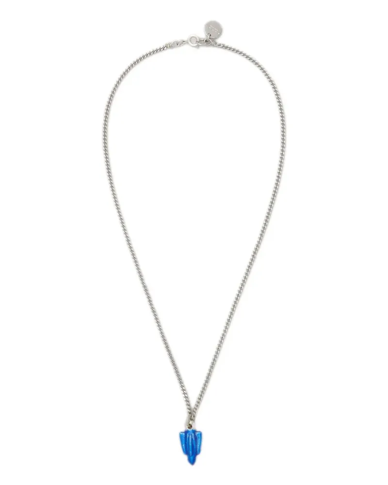 Marni Halskette mit Raumschiff-Anhänger - Silber Silber