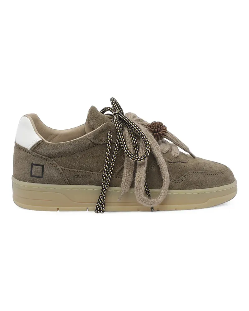 D.A.T.E. Court 2.0 Sneakers mit Wildledereinsätzen - Grün Grün
