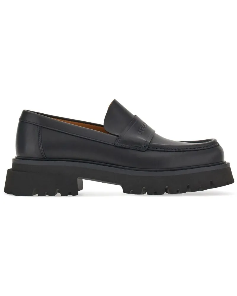 Ferragamo Loafer mit Logo-Prägung - Schwarz Schwarz