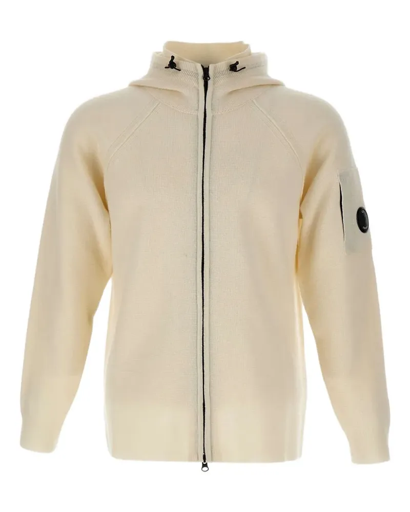C.P. Company zip-up hoodie - Nude Nude