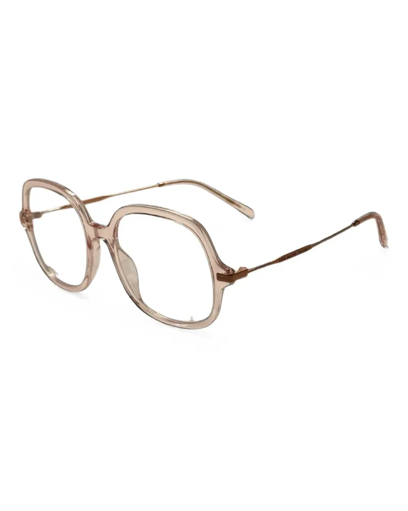 Marc Jacobs Brille mit geometrischem Gestell - Nude Nude
