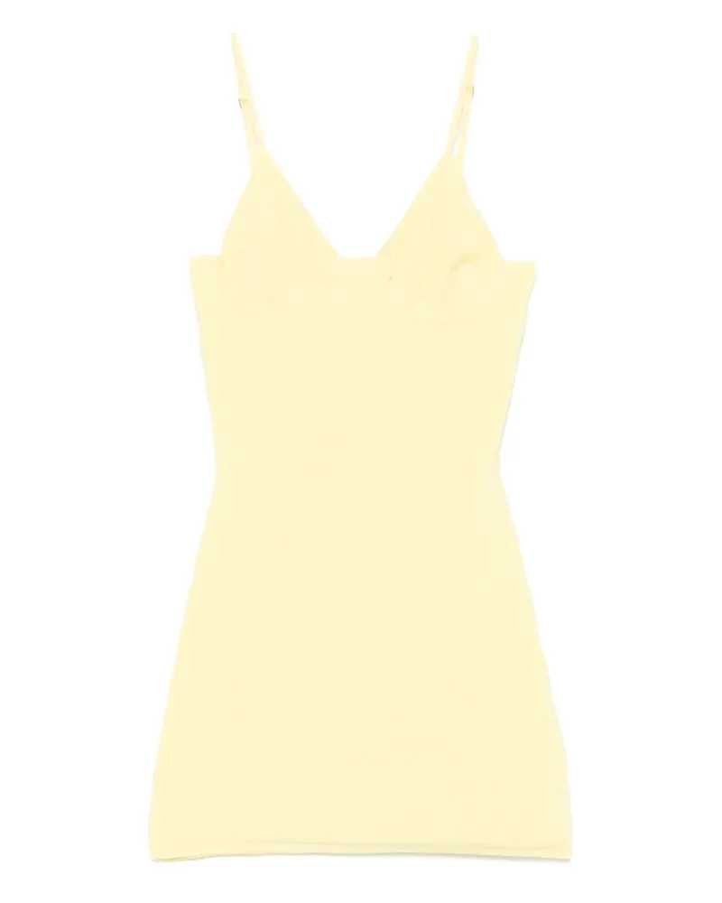 Jacquemus La Mini Robe Scala Kleid - Gelb Gelb