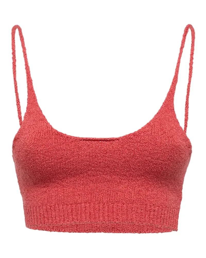 Laneus knitted crop top - Rosa Rosa