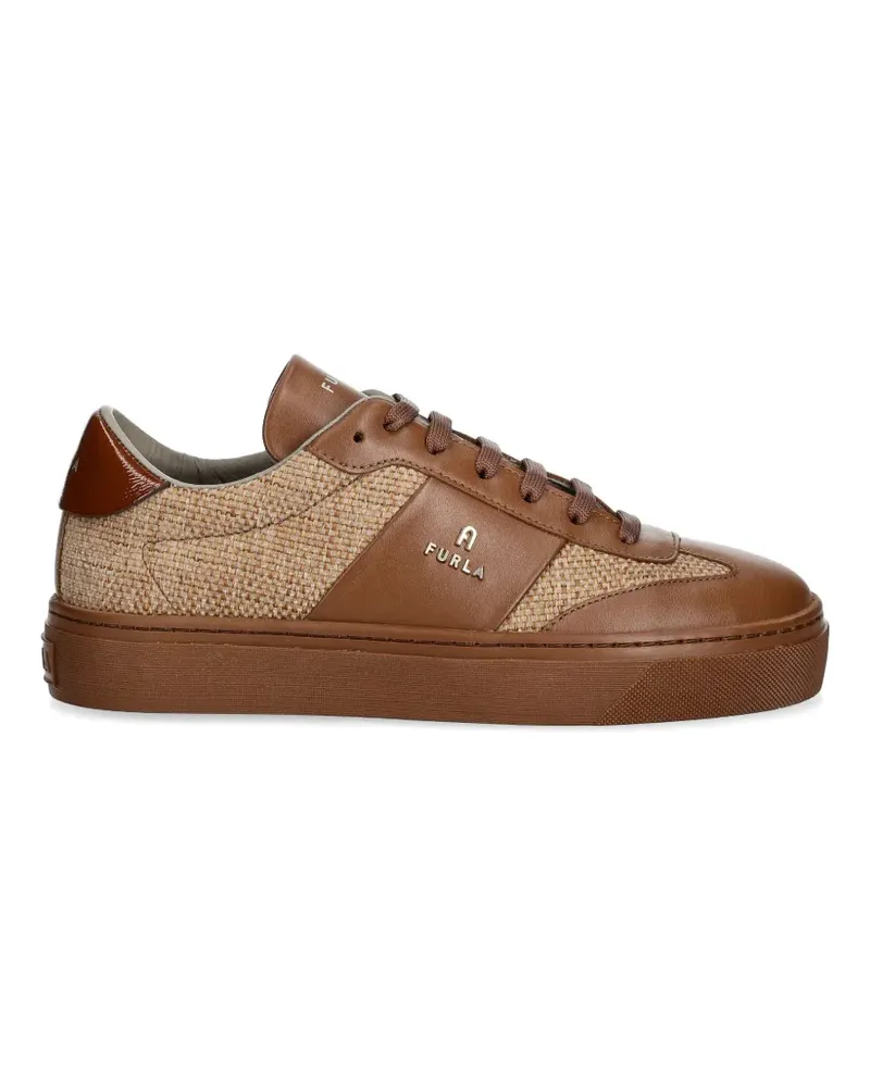 Furla Sneakers in Weboptik - Braun Braun