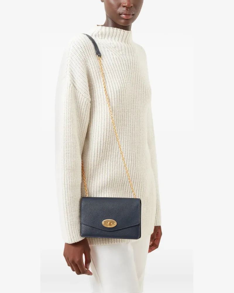 Mulberry Kleine Darley Schultertasche - Blau Blau