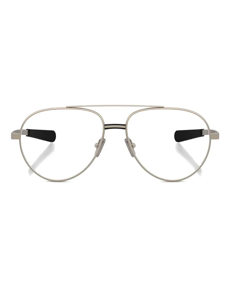 Moncler Klassische Pilotenbrille - Gold Gold