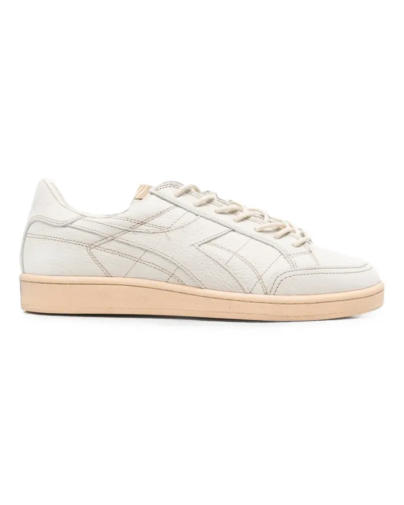 Diadora Sneakers aus gekörntem Leder mit Logo-Patch - Nude Nude