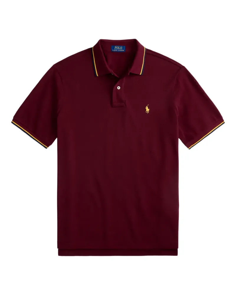 Ralph Lauren Poloshirt mit Logo-Stickerei - Rot Rot