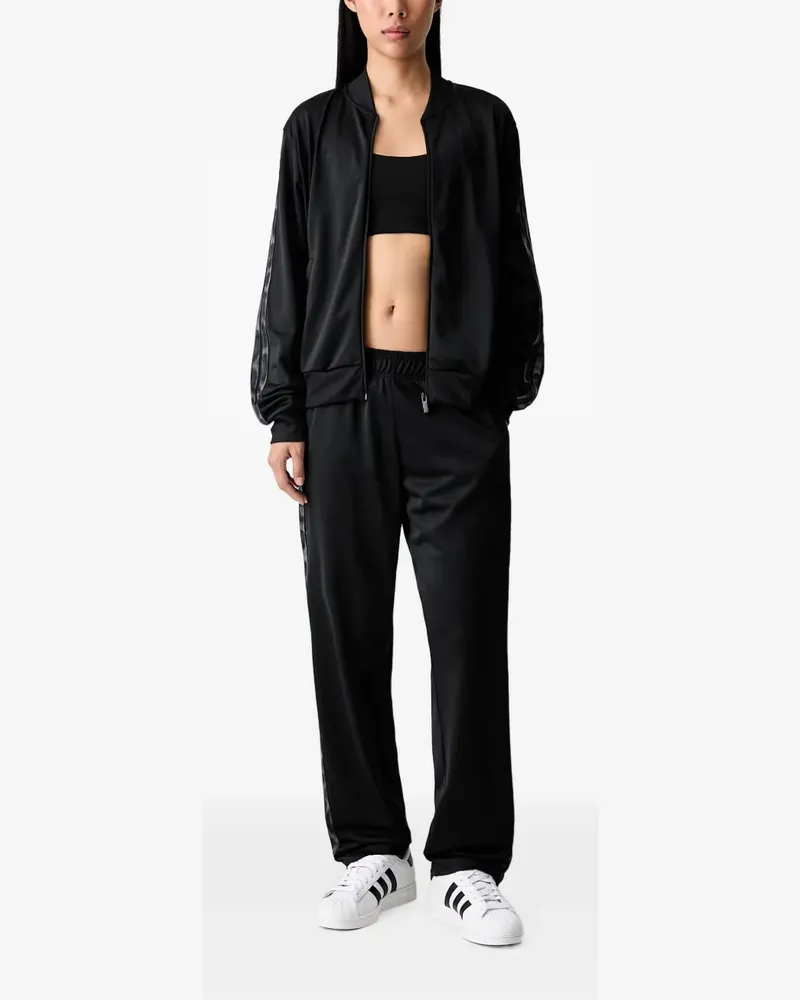 adidas logo tracksuit - Schwarz Schwarz