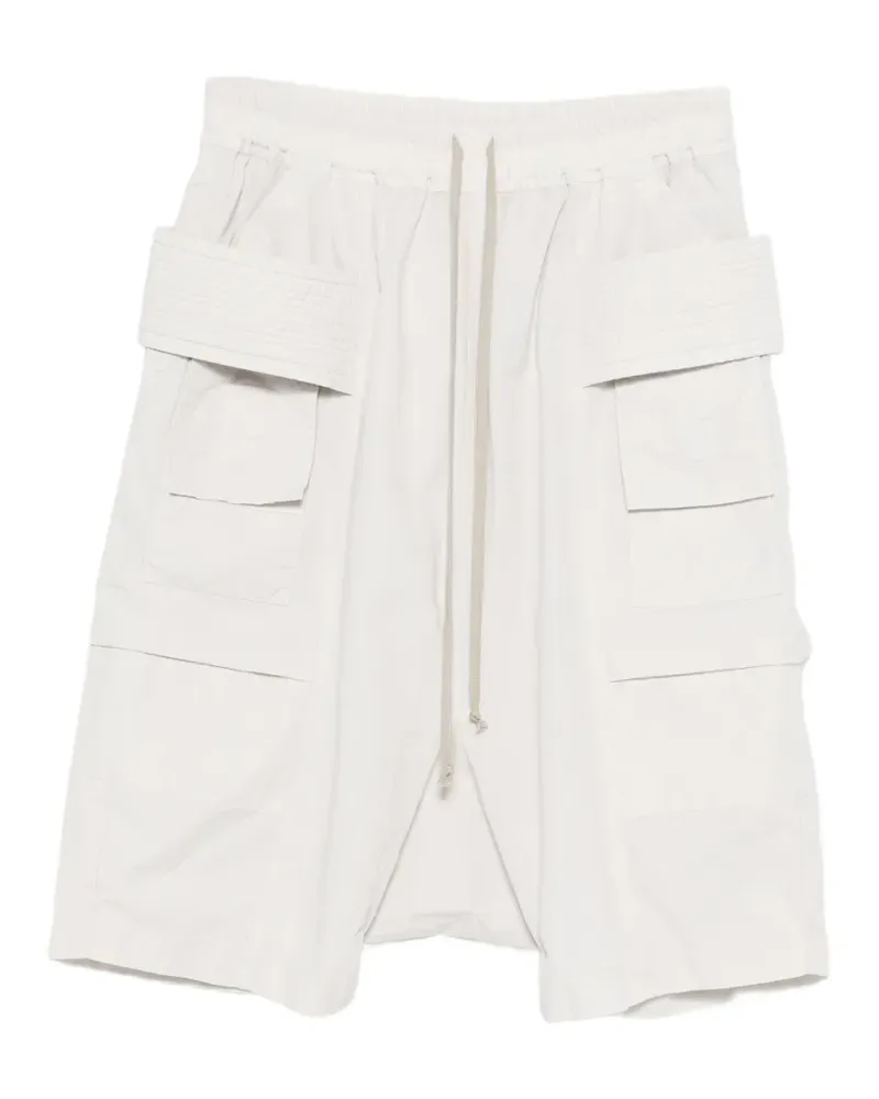 DRKSHDW by Rick Owens Creatch cargo drawstring shorts - Nude Nude