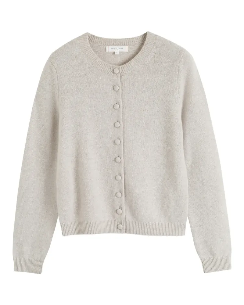 Chinti & Parker Camille Cardigan mit Knöpfen - Nude Nude