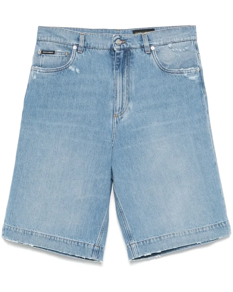 Dolce & Gabbana Klassische Jeans-Shorts - Blau Blau