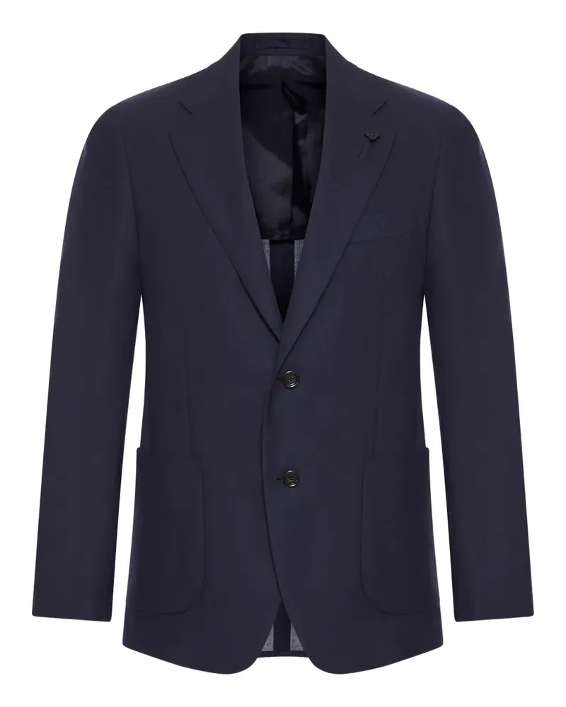 LARDINI Einreihiges Sakko - Blau Blau