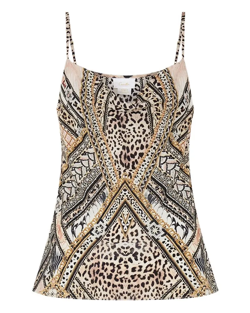 Camilla Mosaic Muse Tanktop - Nude Nude