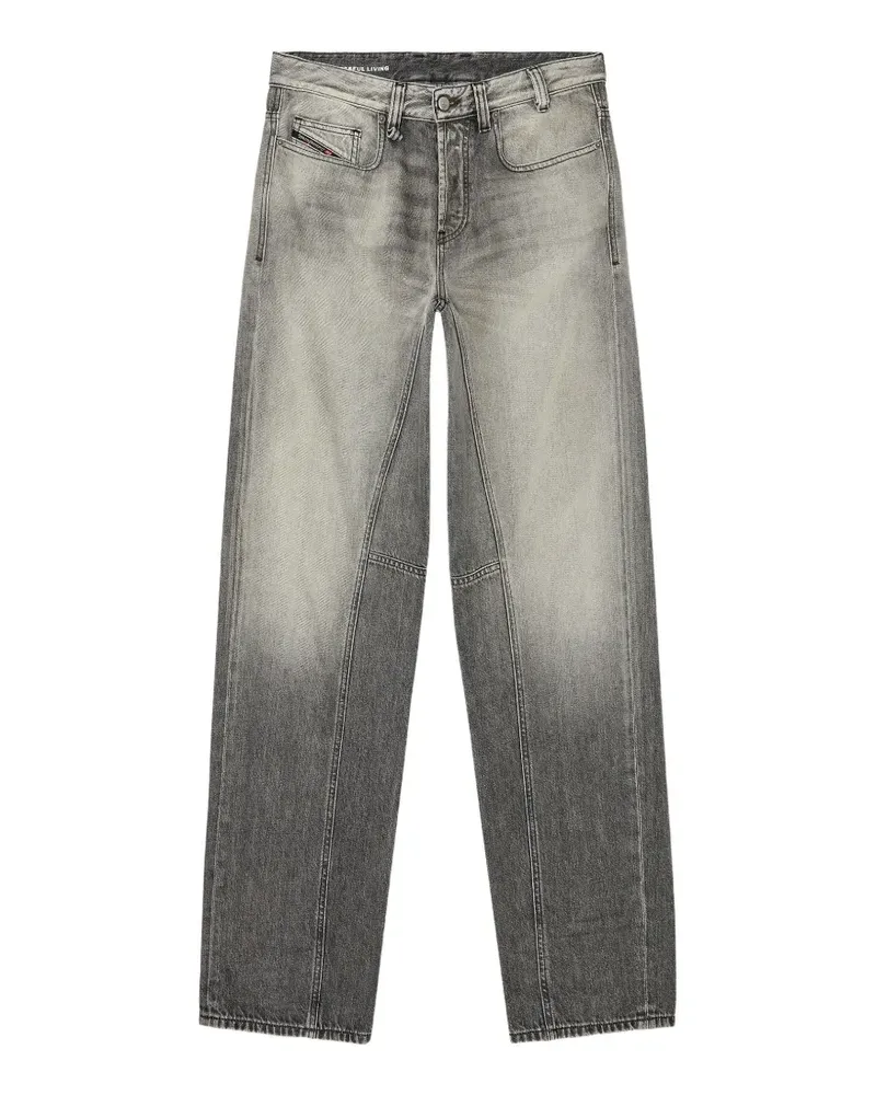 Diesel 2001 D-Macro relaxed-fit denim jeans - Grau Grau