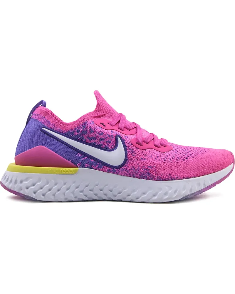 Nike Epic React Flyknit 2' Sneakers - Rosa Rosa