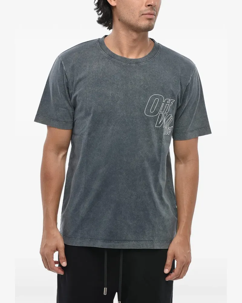 OFF-WHITE Outline Arrow T-shirt - Grau Grau