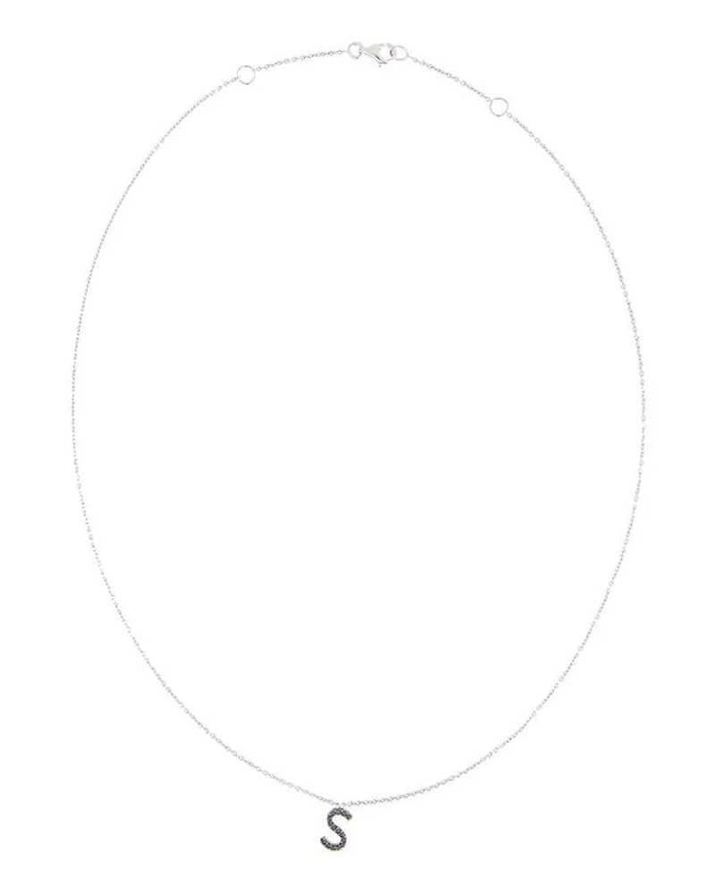 Alinka 18kt ' ID' Weißgoldhalskette mit Diamanten - Metallic Metallic