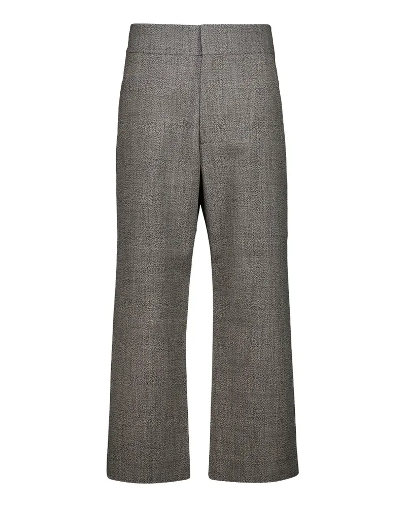 Fear of God flat-front wool trousers - Grau Grau