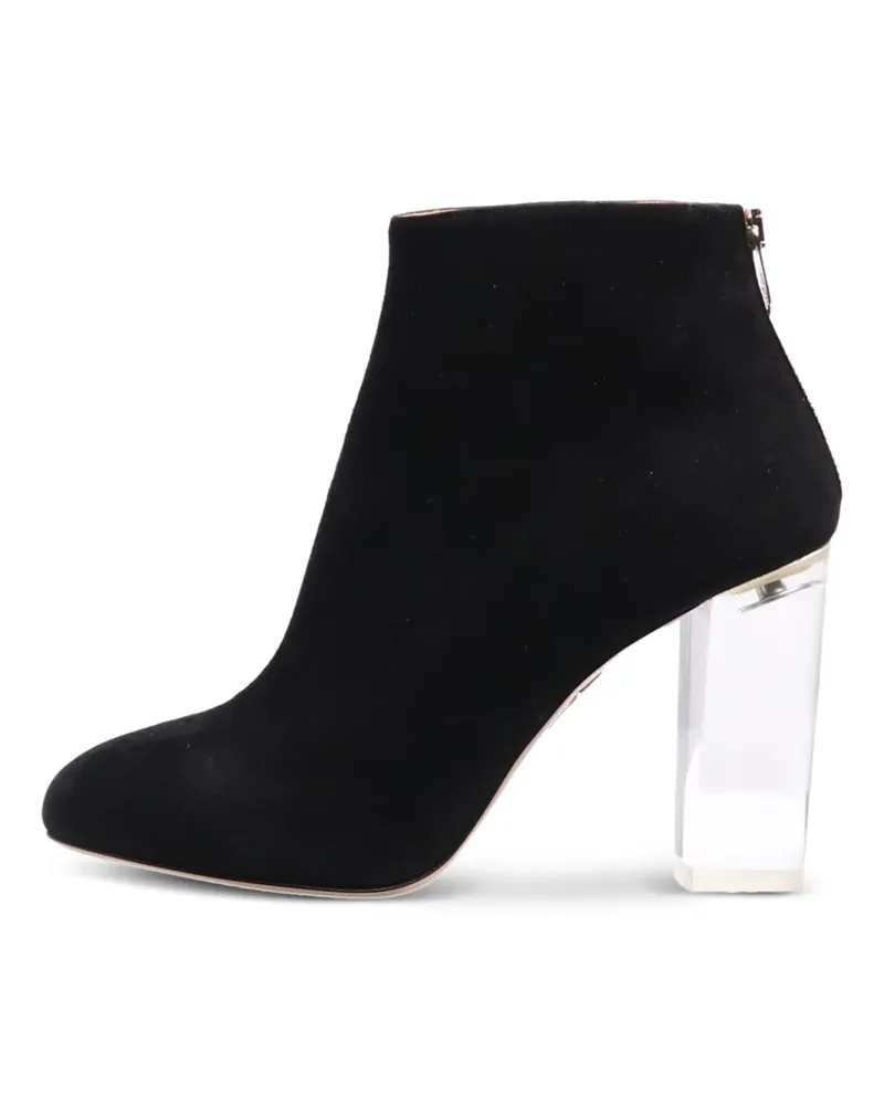 Charlotte Olympia Stiefeletten mit Blockabsatz - Schwarz Schwarz