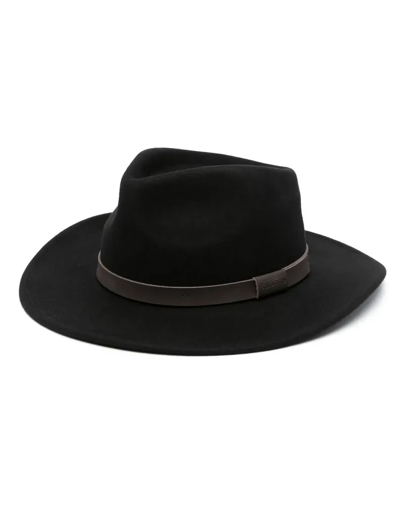 Barbour Crushable Bushman Hut - Schwarz Schwarz