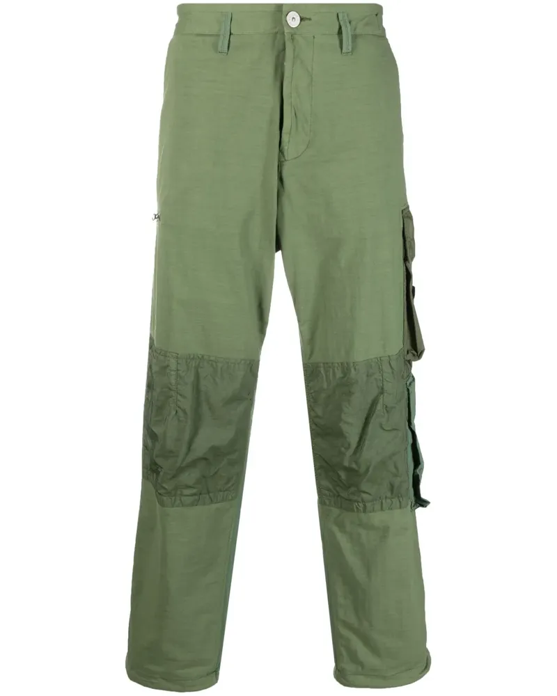 Stone Island Cargohose mit geradem Bein - Grün Grün