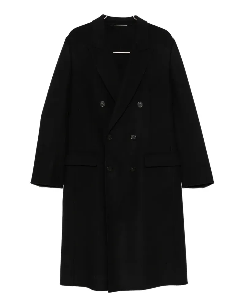 Saint Laurent double-breasted coat - Schwarz Schwarz