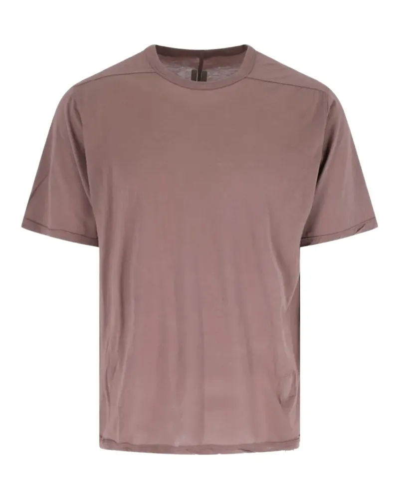 DRKSHDW by Rick Owens Brad T logo-patch T-shirt - Braun Braun