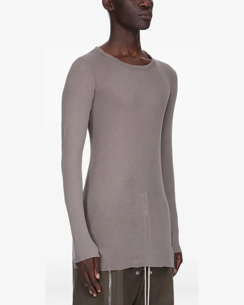 Rick Owens Forever Langarmshirt - Braun Braun