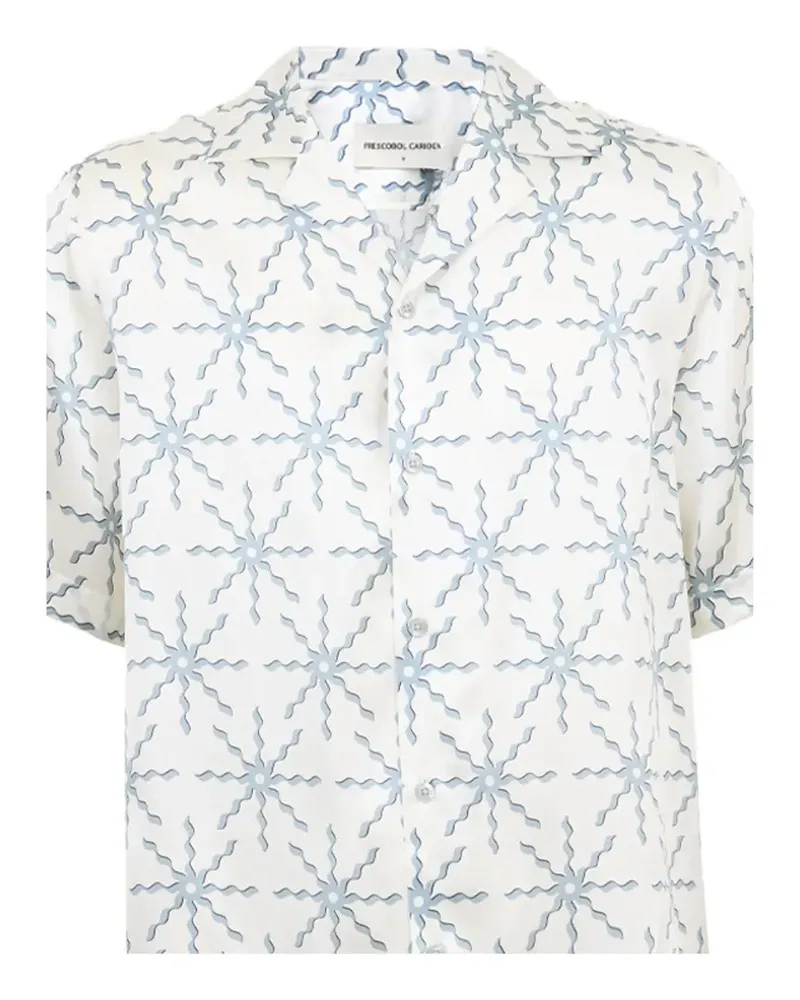Frescobol Carioca Roberto shirt - Weiß Weiß