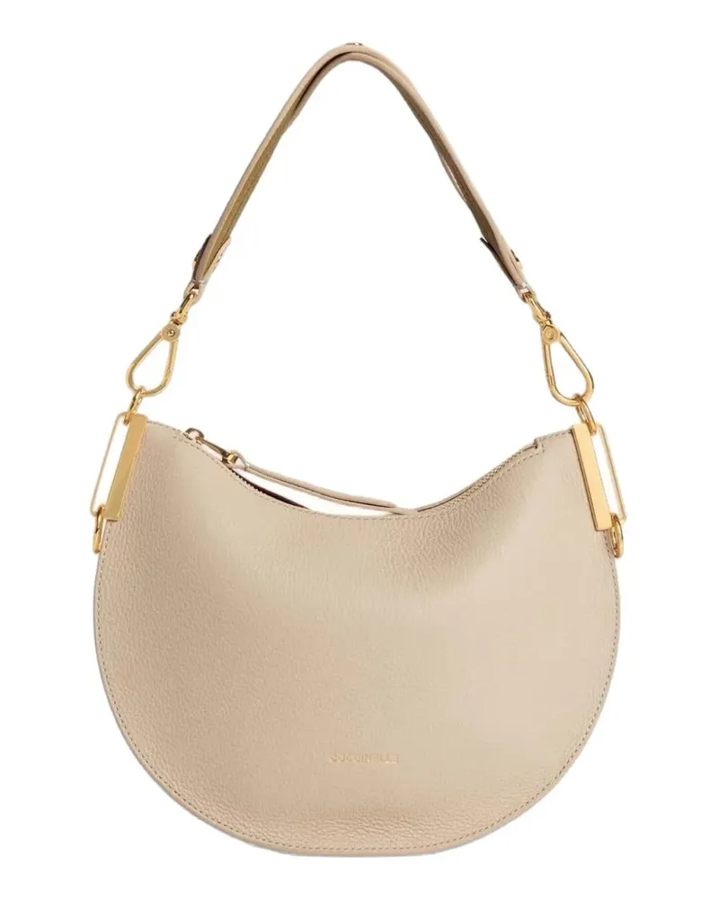Coccinelle small Sunup shoulder bag - Nude Nude