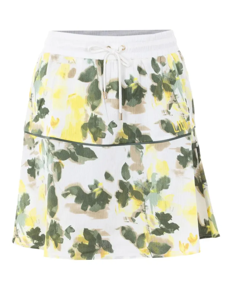 Liu Jo Rock mit Blumen-Print - Grün Grün