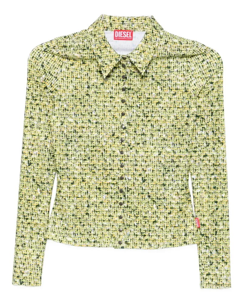Diesel Oberteil mit langen Ärmeln - Grün Grün