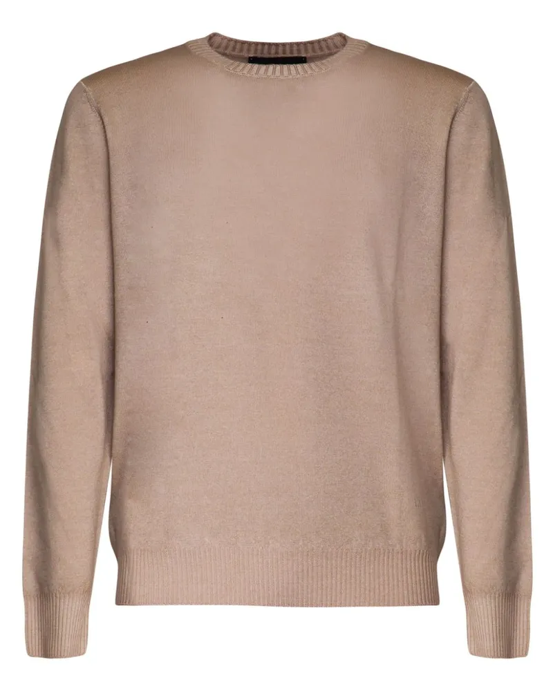 Fay Klassischer Pullover - Nude Nude