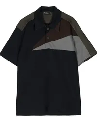 kolor Poloshirt in Colour-Block-Optik Schwarz