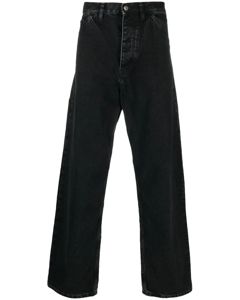 Filippa K Jeans mit lockerem Schnitt Schwarz