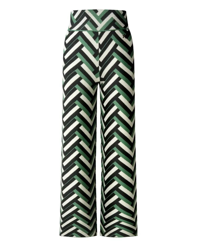 Perfect Moment Hose mit Waffel-Print - Grün Grün
