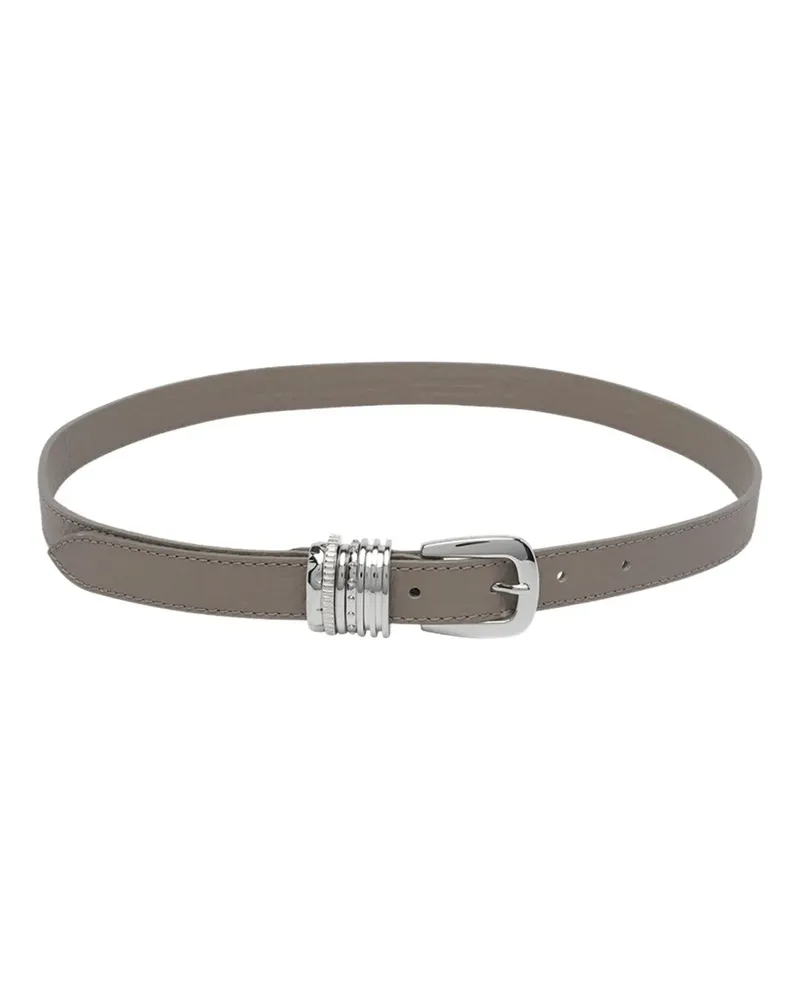 Orciani buckle-fastening leather belt - Nude Nude