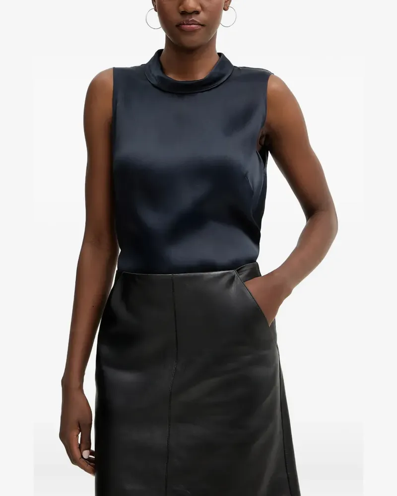 HUGO BOSS Baurina sleeveless blouse - Blau Blau